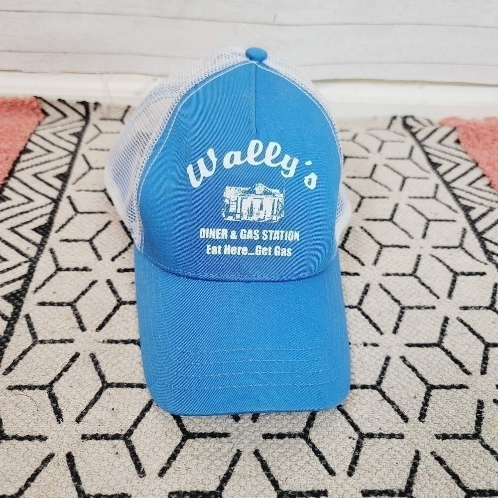 WALLY'S DINER VINTAGE INSPIRED BUD LIGHT SNAPBACK TRUCKERS HAT